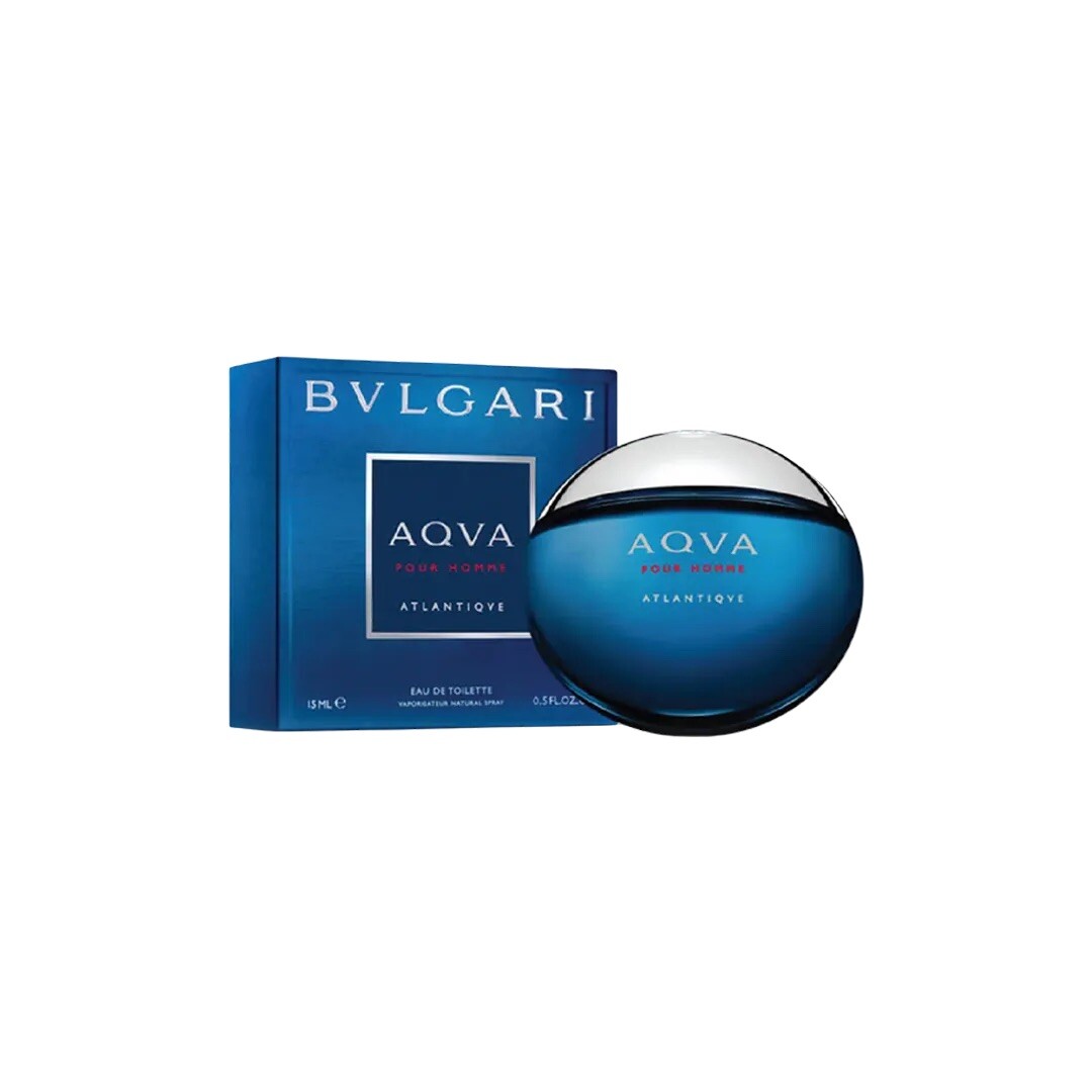 Bvlgari Aqva Atlantiqve Eau De Toilette 0.5 OZ/ 15ML *NO