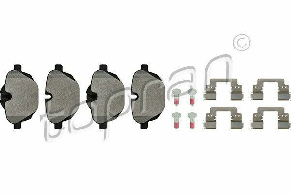 Plaquettes de frein arrière pour BMW Série 5 F10 F11 et X3 F25 - OE 34216796741