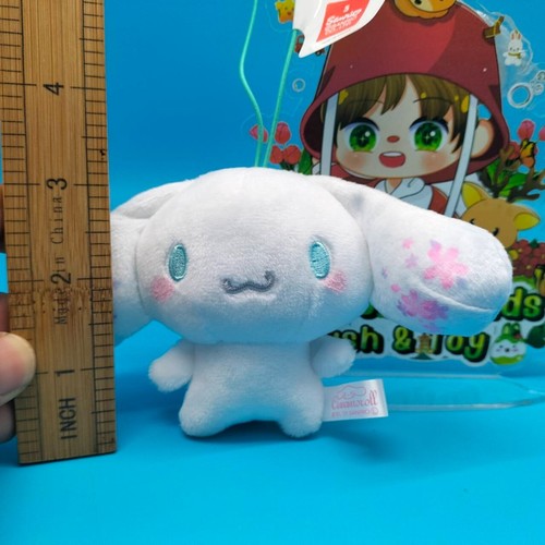 Sanrio Cinnamoroll aufgeregter Kirschblüten-Tanz Maskottchen FuRyu Plüsch Charm Spielzeug Puppe - Bild 3 von 9
