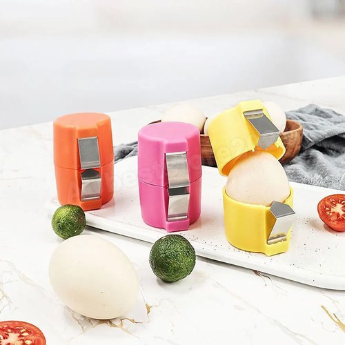 3PCS Egg Cracker Separator Handheld Egg Shell Opener Breaker Kitchen Gadget Tool - Picture 8 of 27