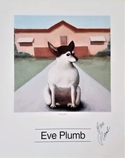 Eve Plumb, "Tootsie is Worried" Signed Lithograph 30" x 24", Jan Brady