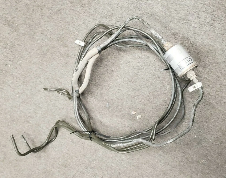 1998-99-00-01-02-2003 JAGUAR XJ8L VANDEN PLAS COMPLETE FUEL LINES TANK TO ENGINE - Image 3 of 3