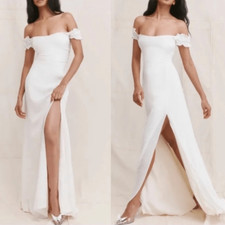 Reformation Gimlet Dress in Ivory Size 2