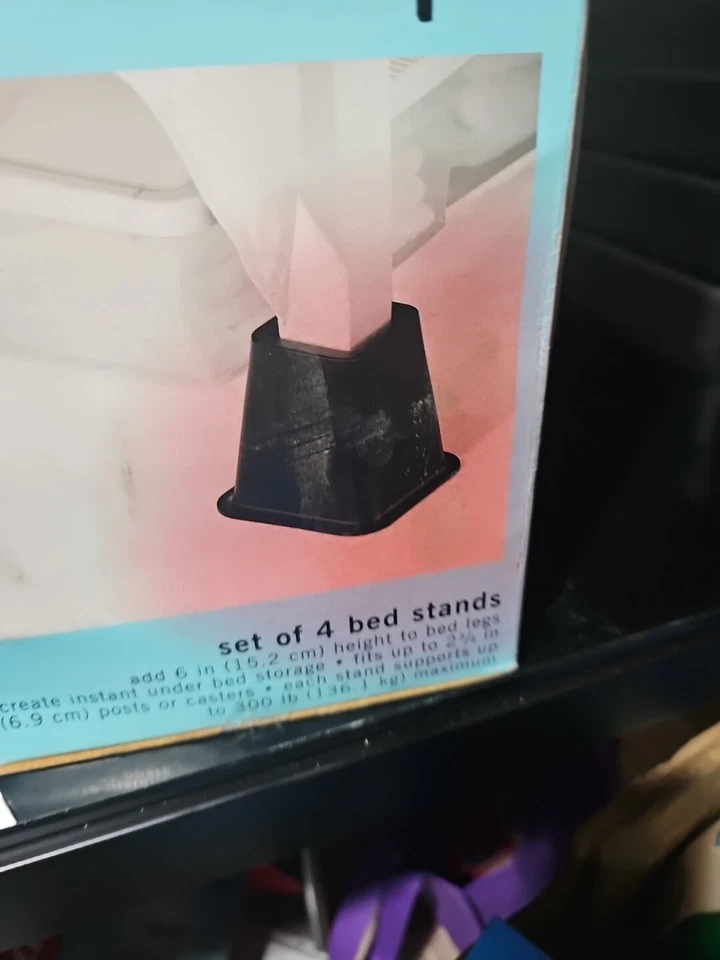 Juego de 4 reposapiés de cama Foto 4 de 4