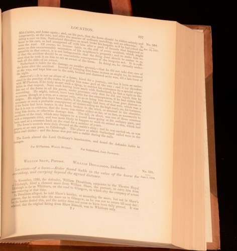 1839 Decisions of the Court of Session David Hume 1781-1822 Dictionary - Picture 4 of 7