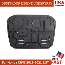 Dustproof Engine Undertray Engine Splash Shield For Honda CIVIC 2016-2021 1.5T