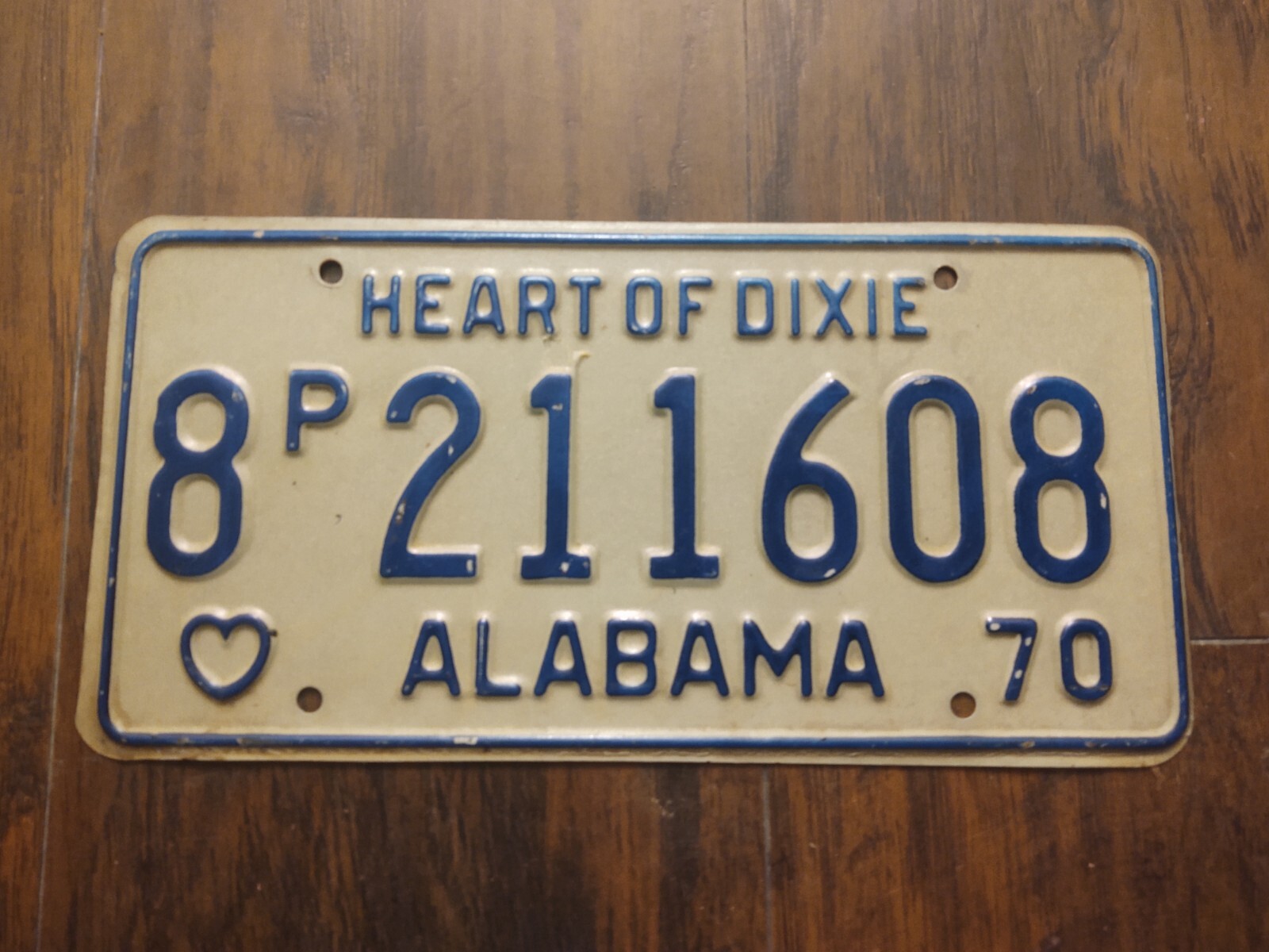 Vintage 1970 Alabama License Plate Car Tag Blount County 8 P 211608 eBay