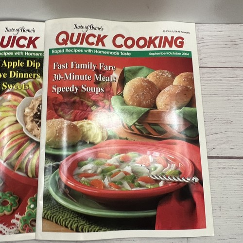 6 Taste Of Home's Quick Cooking Magazines 2004 #1267 - 第 6/8 張圖片