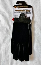 Precinct One Gloves Mens Medium Black Comfort Protection Touch Screen