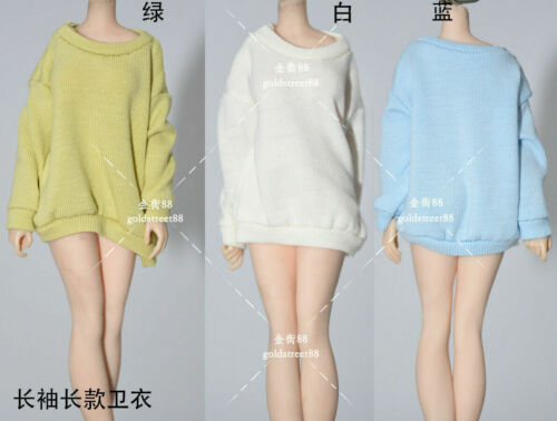 1:12 Female Sports Hoodie Coat Pants Skirt Clothes For 6"Phicen Figure doll - Picture 2 of 36