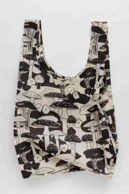 NWT Baggu Standard Reusable Bag Mushrooms Rare Sold Out US