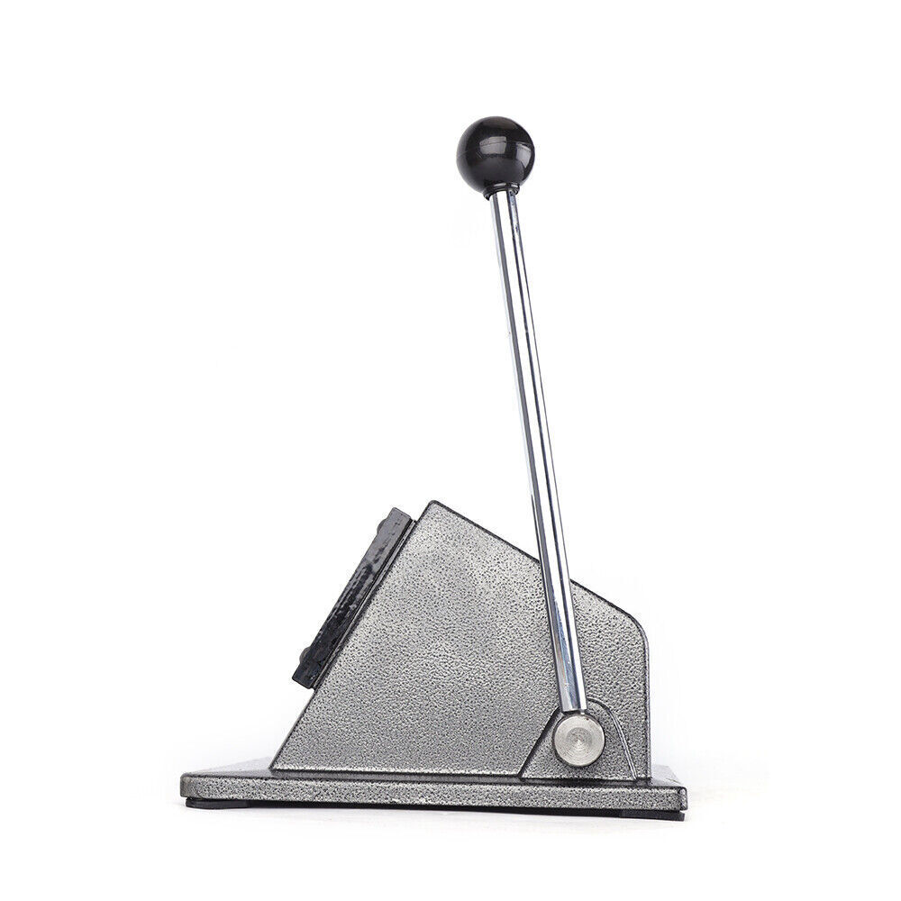 37mm/70mm/75mm Graphic Punch Die Cutter Round PVC Paper Card Button Maker Manual