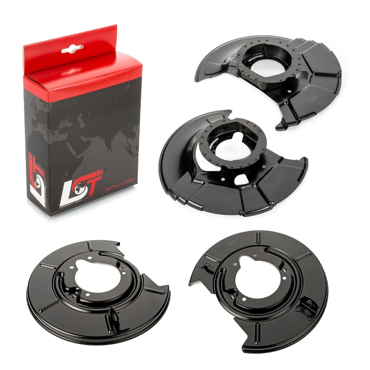 OEM Par Set Of 2 Rear Brake Dust Shelds for BMW E70 E71 X5 X3