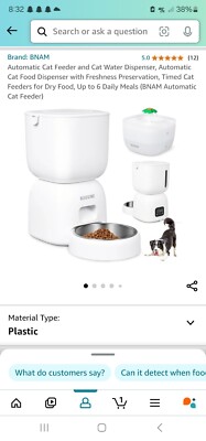 cat automatic feeder And Waterer