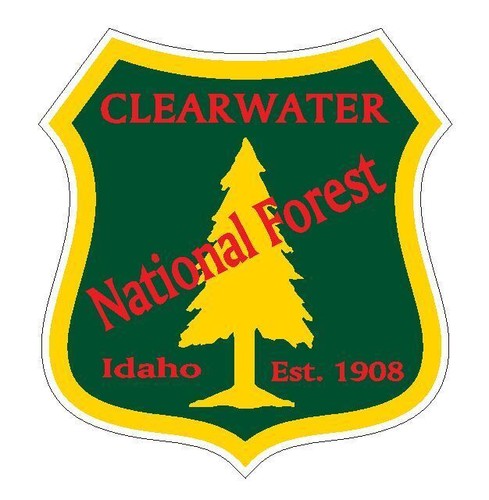 Clearwater National Forest Sticker Decal - Afbeelding 1 van 3