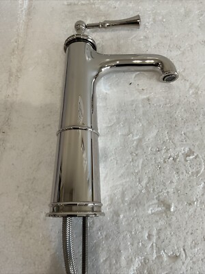 Telal Jado Jado Bathroom Faucet Polished Chrome Single Hole Vessel Display