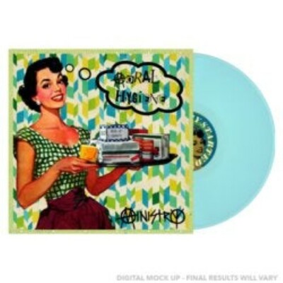 MINISTRY Moral Hygiene BABY BLUE VINYL limited only 300 worldwide new sealed