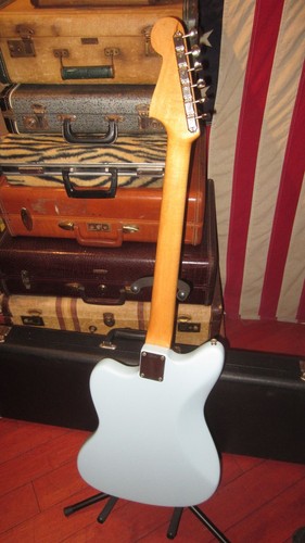 Vintage 1963 Fender Jazzmaster Daphne Blue - Picture 4 of 11