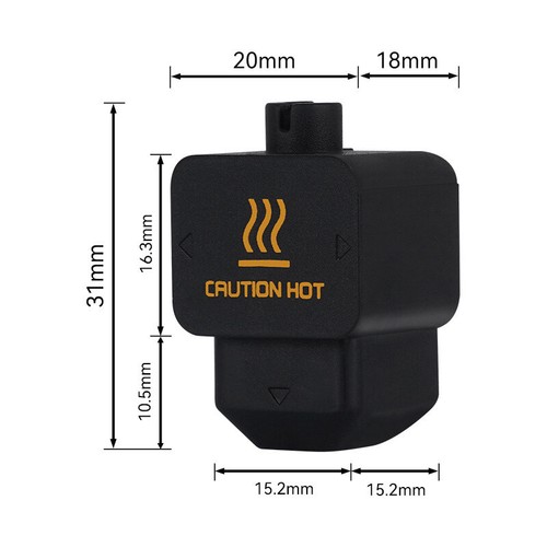 High Flow Hotend für Bambu Lab H2D/A1/A1 Mini Hotend Kit nicht abnehmbare Düse - Bild 14 von 20