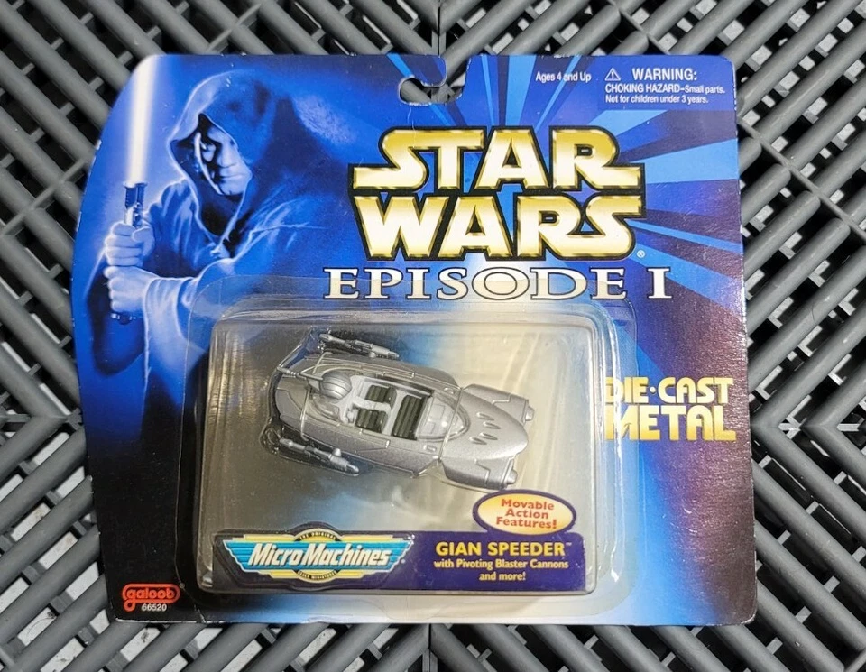 VINTAGE Micro Machines Star Wars Episode 1 Lot 1990s - Image 4 of 4
