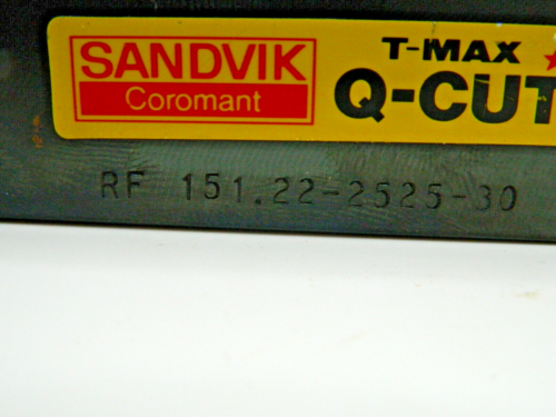 SANDVIK Klemmstahlhalter RF 151.22-2525-30 Werkzeughalter Wendeplattenhalter - Bild 3 von 5