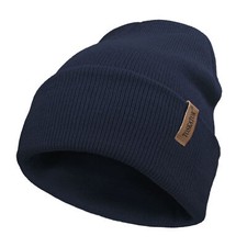 Classic Slouch Beanie Hat Unisex Soft Warm Winter Woolly Mens Ladies Colours