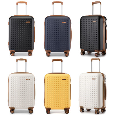   56L Hartschalenkoffer 4-Rader-Trolley-koffer Reisekoffer Handgepäck 65×42×25cm