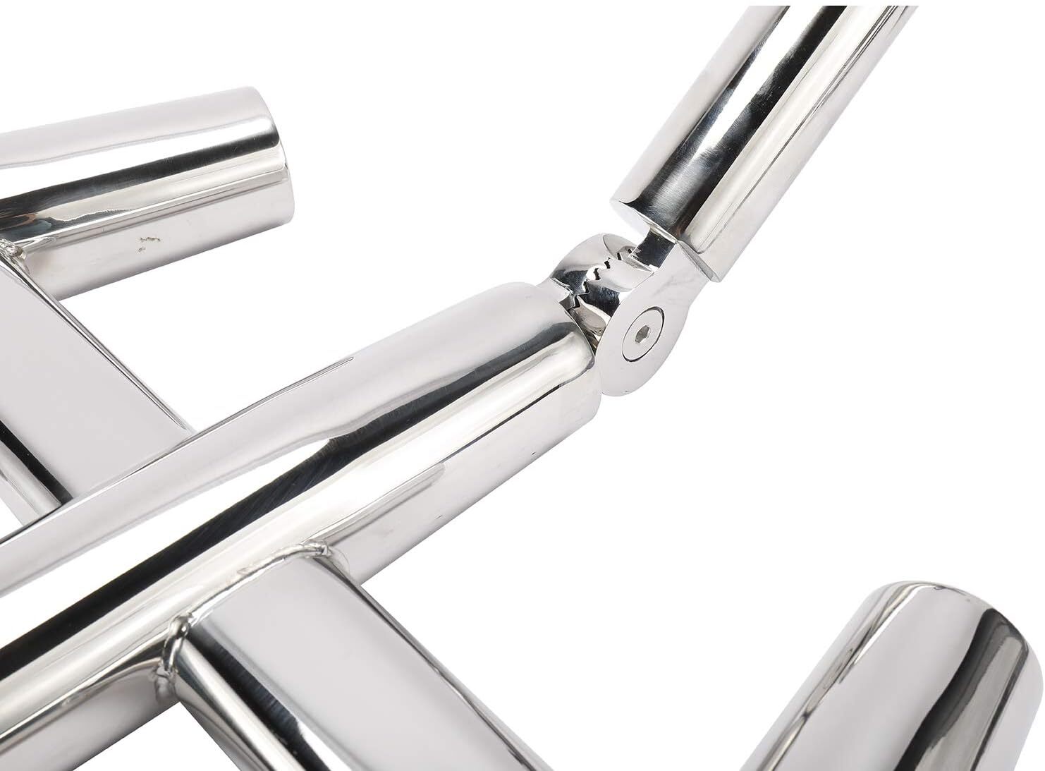 3 Tube Stainless Steel Fishing Rod Holder Trident Outrigger Kite Fishing Mount