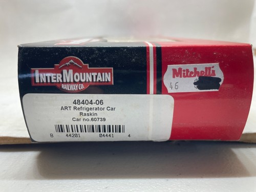 Refrigerador de arte a escala Ho Inter Mountain Raskin Packing Co Inc URTX#60739 - Imagen 16 de 16