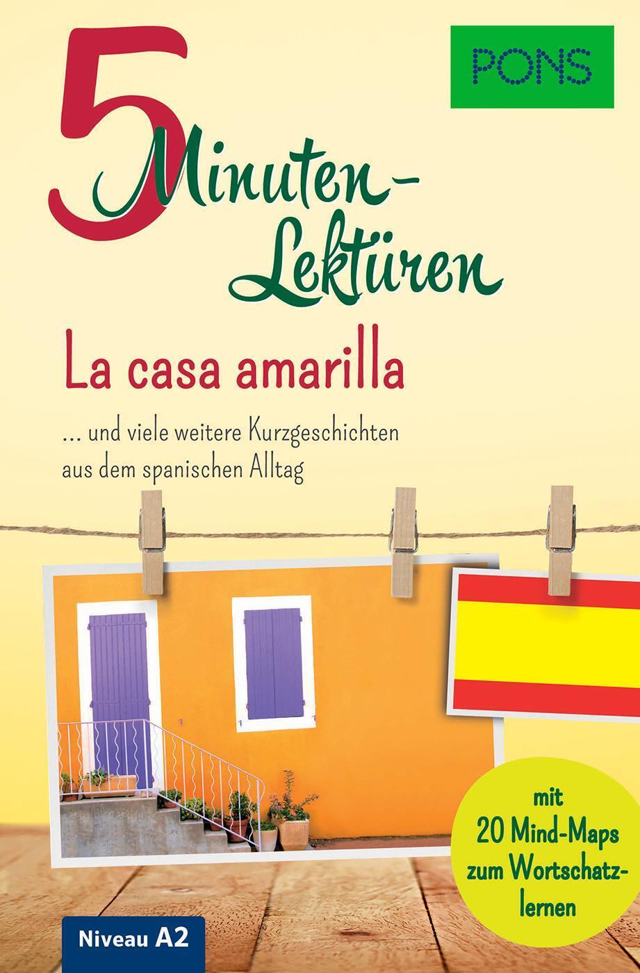 Thumbnail - Pons 5-minuten-lektüren Spanisch A2 - La Casa Amarilla | Fernández |