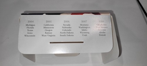 2007 S Proof State Quarter Set Gem DCam Original Box & COA 5 Coins CN-Clad - Picture 7 of 8