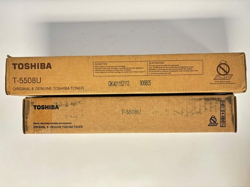 2 New OEM Toshiba e-STUDIO 5508A,6508A,7508A,8508A,8508AG Black Toner T-5508U - Picture 2 of 6