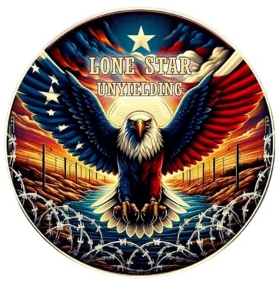 Eagle Texas Standoff at the Border Edition 1 Oz Silver Coin 1 Dollar USA 2023 - Bild 1 von 4