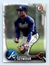 2016 Bowman Draft Picks & Prospects Anfernee Seymour Atlanta Braves #BD-168