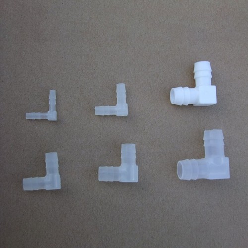 90 GOMITI Plastica Uguale Riduttore Tubo Giunzione Raccordi Plastica 2,4-20mm - Foto 10 di 12