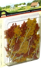HO=1/87 scenery JTT 95521 1.5"-3" wire foliage branches FALL MIX,DIORAMAS-LAYOUT