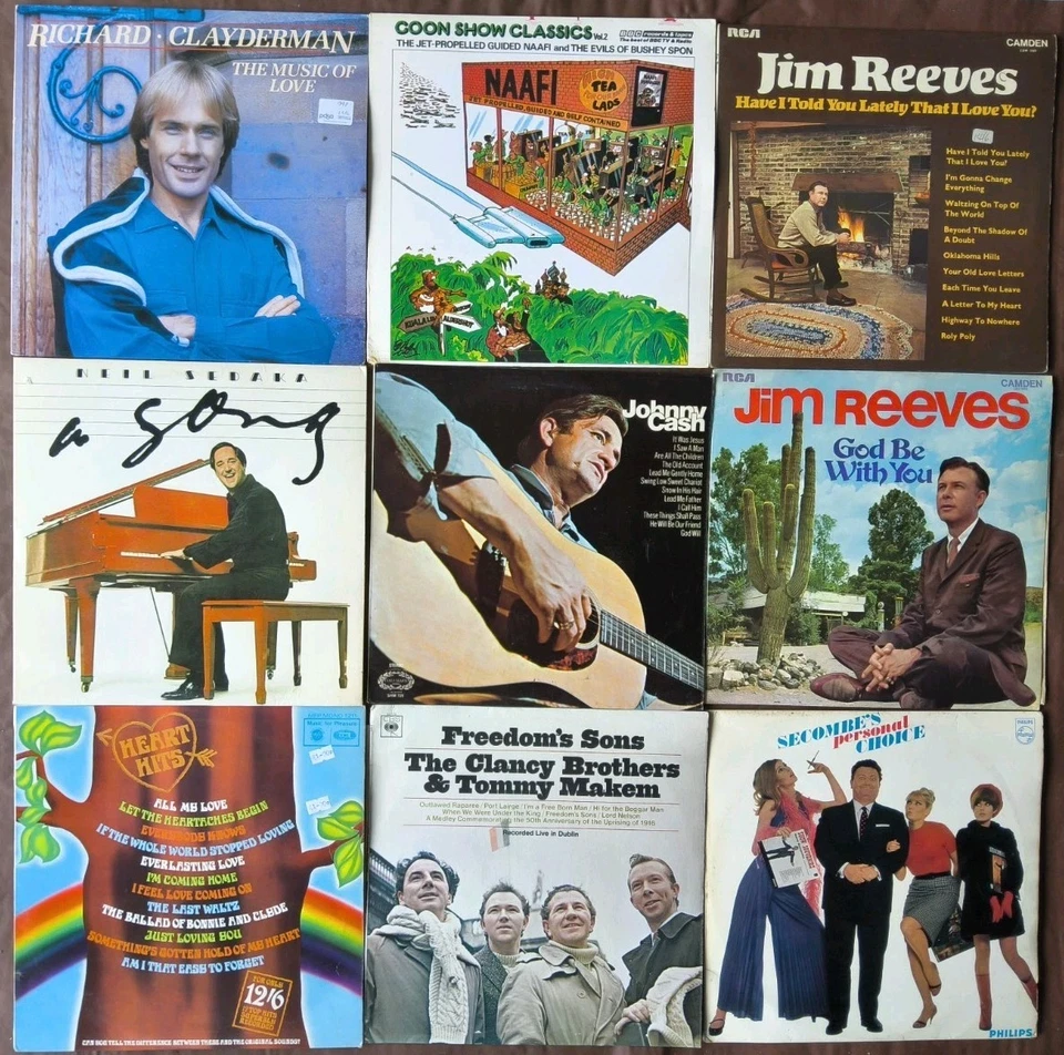 12.  JOBLOT BUNDLE:   MIXED GENRES;   59 x VINYL LP"S,   5  x  EP"s - Image 3 of 4