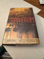 SHANTARAM Gregory David Roberts NOVEL 1st Edition First Printing TV Series