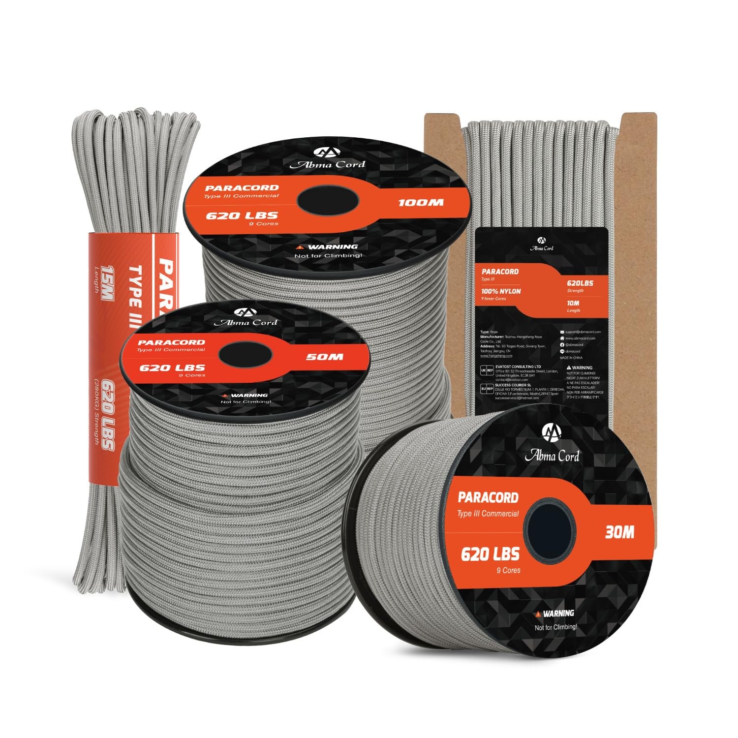 Paracorde 4mm idéale pour le camping et le bushcraft en forêt