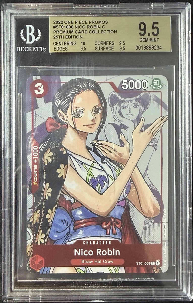 Nico Robin - ST01-008 (Alternate Art) 25Th Anniversary Edition