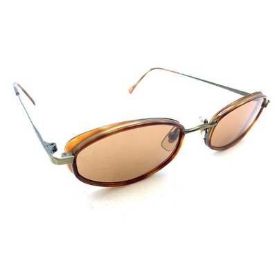 Serengeti 6477 Copper Brown Tortoise Round Oval Sunglasses Brown Lens Japan