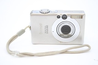 Canon IXUS 60 Digital Compact Camera Working w/ Canon 3x Optical Zoom Lens