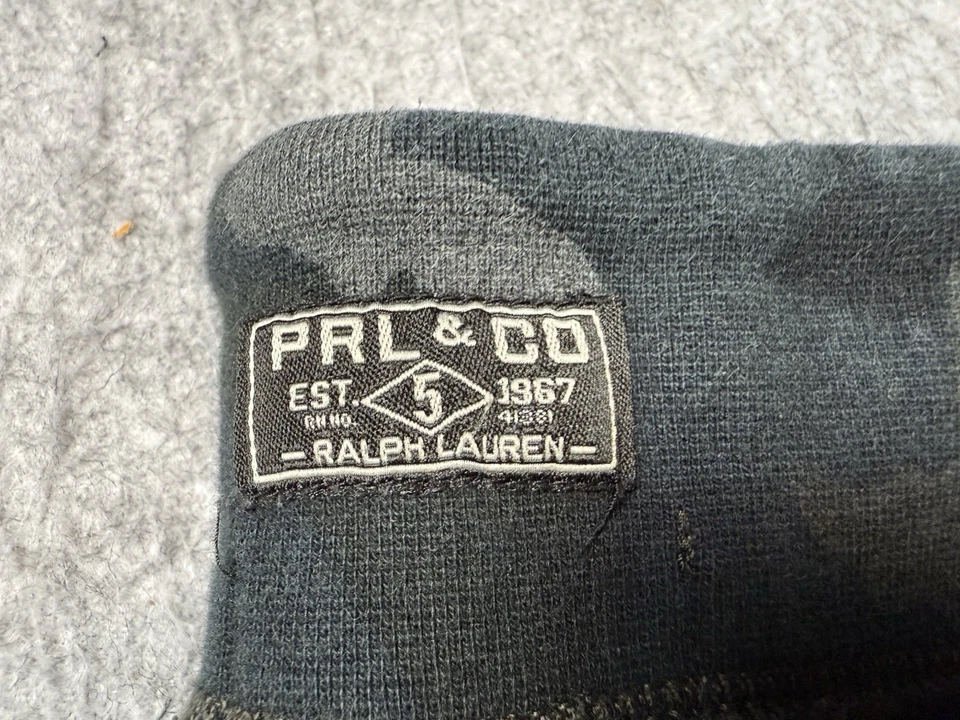 Pantalones deportivos Polo Ralph Lauren para hombre grandes negros grises camuflados PRL Co RARO Foto 2 de 4
