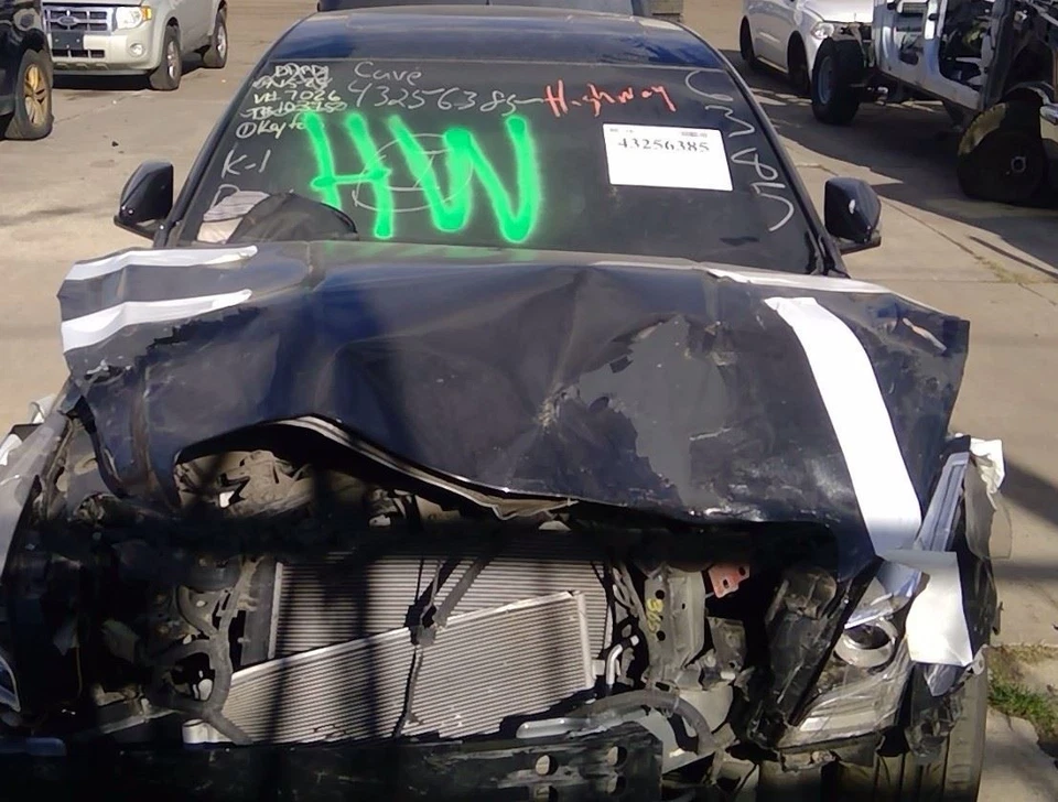 2014 15 16 17 18 19 Cadillac CTS Passenger Right RH Sun Visor in Black Foto 2 de 4