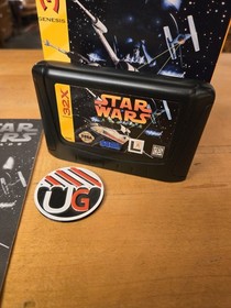 Star Wars Arcade Sega Genesis 32X 1994 CIB Complete with Manual Tested & Working