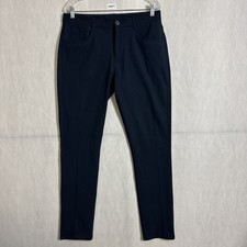 Vuori Men's Size 32 Blue Polyester Slim Fit Performance Meta Pants