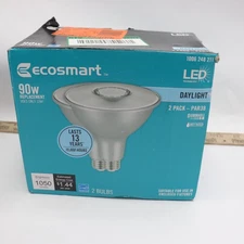EcoSmart Flood LED Light Bulb PAR38 Dimmable 90W 120V Daylight 1006248211