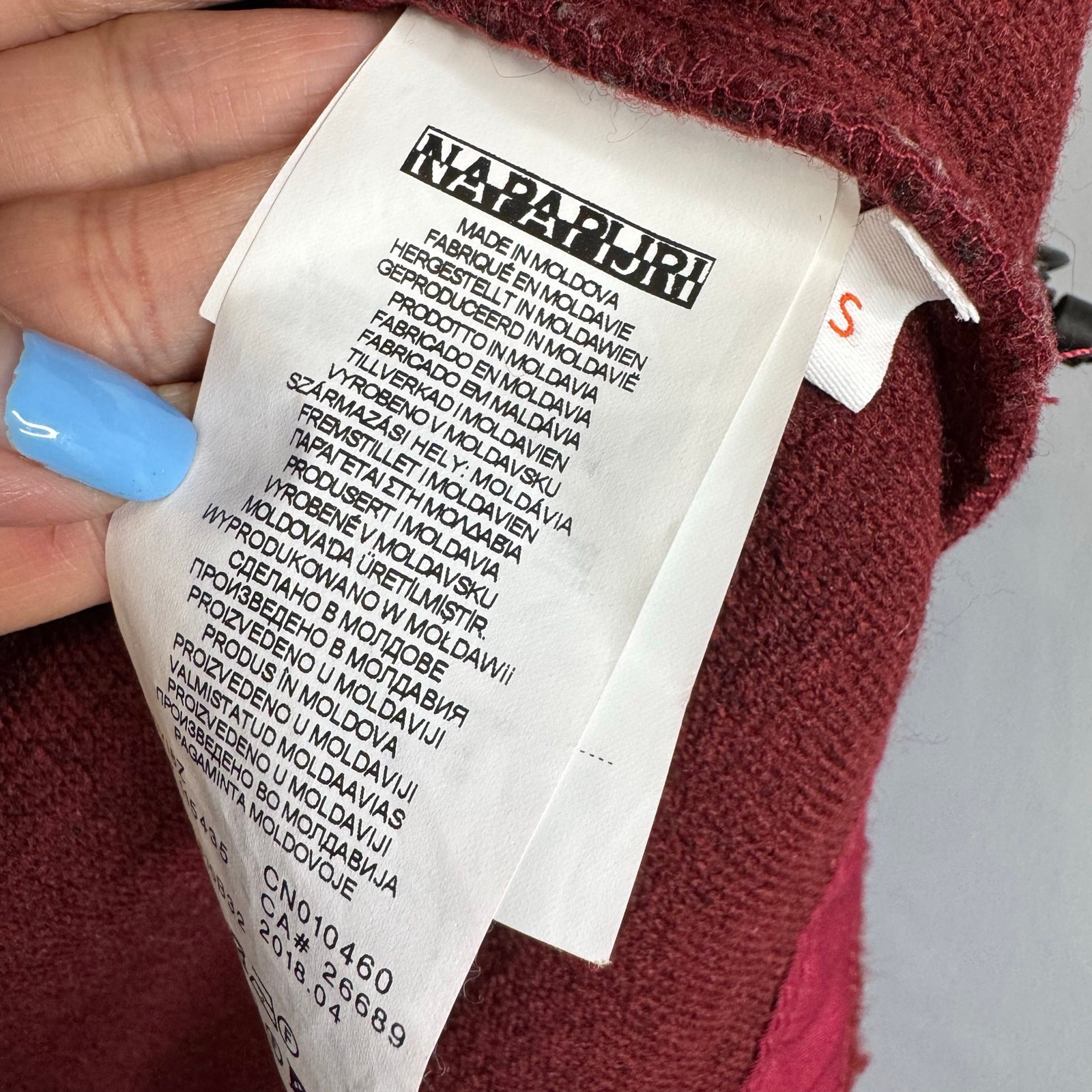 Napapijri By Martine Rose T-Nevis Polar Fleece Sweatshirt Pullover Sz S