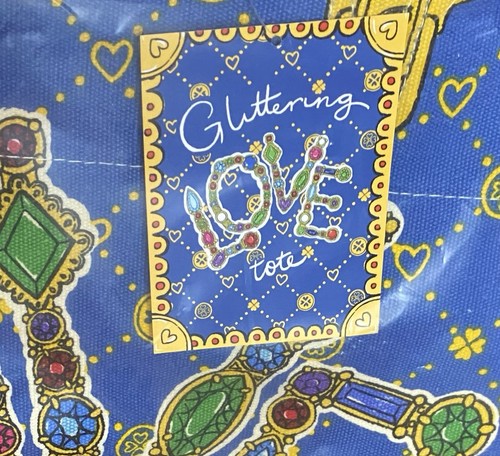 Brighton 2024 Glitzernde Liebe große Beuteltasche - Neu mit Etikett - noch in versiegelter Tasche - Bild 4 von 6