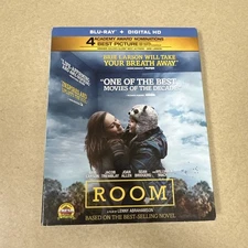 Room Blu-ray 2015 w/ Slipcover A24 Brie Larson